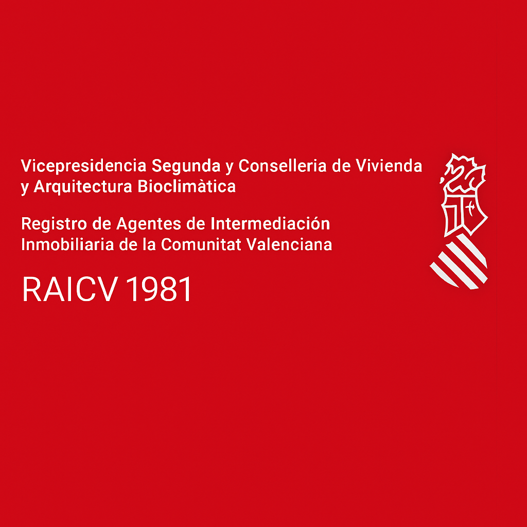 Registro de agentes de intermediación, Generalitat Valenciana, RAICV 1981